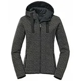 Schöffel Damen Aurora Fleece Hoodie Jacke (Größe M, schwarz)