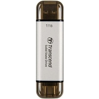 Transcend ESD310S Silver 1TB, USB-A 3.1/USB-C 3.1 (TS1TESD310S)