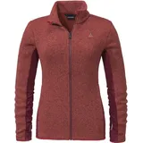 Schöffel Damen Oberau Zip In Fleece Jacke (Größe L, rot)