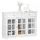 SoBuy Sideboard 119 x 90 x 40 cm Weiß