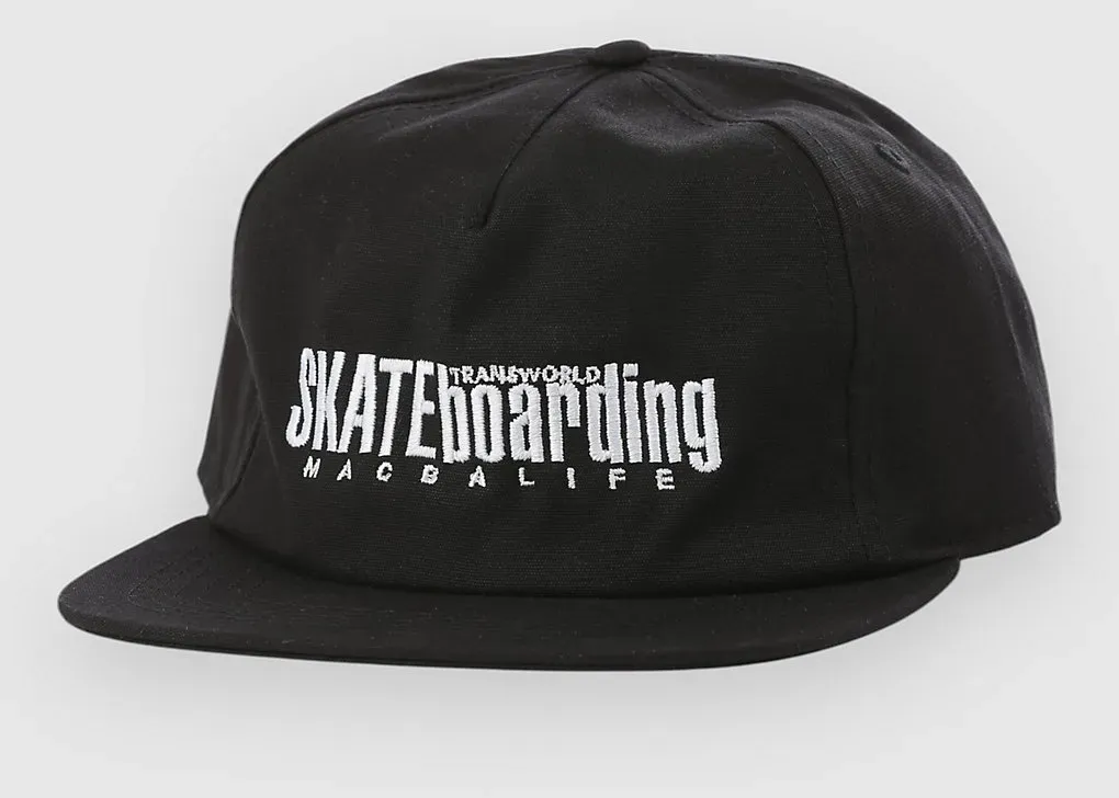 Macba Life Mag Logo Cap black / white Gr. Uni