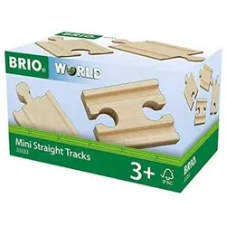 BRIO 63333300 1/4 Gerade Gleise (A2,B2,C2)