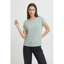 ONLY CARMAKOMA Carmoster Stripe Jadeite/Cloud Dancer XL