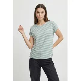 ONLY CARMAKOMA Carmoster Stripe Jadeite/Cloud Dancer XL