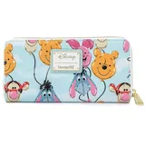 Loungefly Damen Winnie The Pooh Reisezubehör-zweifach gefaltetes Portemonnaie, Mehrfarbig