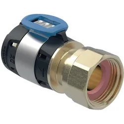 Geberit Übergang mit Überwurfmutter FlowFit Ø 25 mm, G 1, 90 Grad 620642001