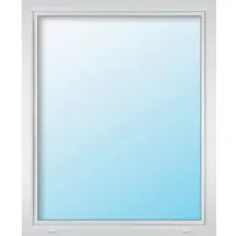Meeth Wohnraumfenster 76/3 1-flügelig Dreh-Kipp 75 x 100 cm weiß