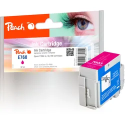 Peach Tintenpatrone magenta kompatibel zu Epson T7603M, C13T76034010