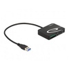 Delock Speicherkartenleser Card Reader für XQD / SD / Micro SD Speicherkarten + USB...