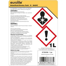 Eurolite Smoke Fluid -B- Basic 1l grau