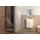 Sanipa 3way Waschtischunterbau für Keramik-Waschtisch Collaro 50 cm, 2 Auszüge mit Aufsatzgriff, Badmöbel,