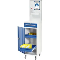 Rau Hygiene-Schrank Modell 1 fahrbar