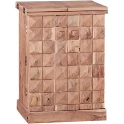 Hausbar LUCCA - braun - LBH 65x50x91 cm