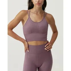 India Born Living Yoga Damen-Sport-BH mit mittlerem Halt One Size