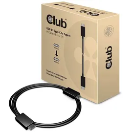 Club 3D USB-C 1 m Schwarz