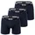 Boss Power Boxershorts 3 Einheiten Open Blue M