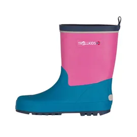 TROLLKIDS Lysefjord Gummistiefel Türkis 24