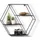 Lifa Living Hängeregal 58 x 11 x 51 cm Schwarz