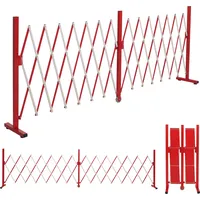 Mendler Alu Absperrgitter HWC-B34, Zaun Schutzgitter Scherengitter Trenngitter, ausziehbar