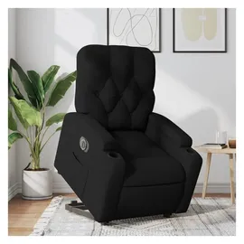 vidaXL Massagesessel Elektrisch 86,5 x 93,5 x 86,5 cm Schwarz mit Aufstehhilfe