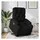 vidaXL Massagesessel Elektrisch 86,5 x 93,5 x 86,5 cm Schwarz mit Aufstehhilfe