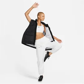 Nike Swoosh Medium Support Padded Sport-BH Damen 100 white/stone mauve/black M