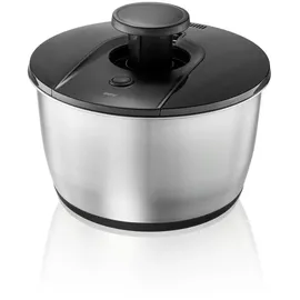 GEFU Salatschleuder Push IT Ø 25 cm 5 Liter Edelstahl