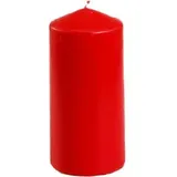 Stumpenkerze 13 x 6 cm 1 St. rot