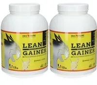 ERIC FAVRE® Lean Gainer Vanille Poudre 2x1500 g