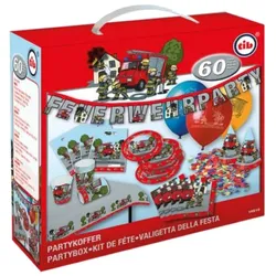 Feuerwehr - Party-Koffer für 8 Personen