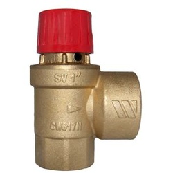 Sicherheitsventil Heizung 1 1/4" IG Ansprechdruck 2,5 bar