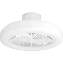 EGLO Ortona Deckenventilator weiß mit Licht inkl. Fernbedienung