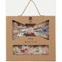 Prince BOWTIE Fliege + Tuch flower Mehrfarbig ST