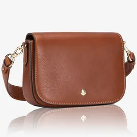 Jekyll & Hide Paris Schultertasche Leder 22 cm braun