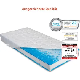 Aileenstore 7 Zonen Ortho Gelschaum 100 x 200 cm H2/H3