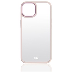 20401 Cover für Apple iPhone 14, iphone 13 (Pink, Transparent)