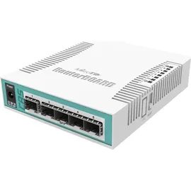 MicroTik CRS106-1C-5S L5 5xSFP 1G, 1xGigabit LAN PoE / SFP combo, Desktop case (6 Ports), Netzwerk Switch
