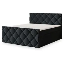 masseno ROVARI 160 x 200 cm Schwarz