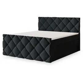masseno ROVARI 160 x 200 cm Schwarz