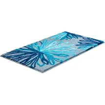 GRUND Badematte Art Blau 60 x 100 cm