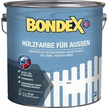 Bondex Holzfarbe Weiß 7,5 l