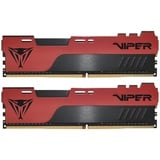 Patriot Viper Elite II DDR4 16GB (2x8GB) 3200MHz Gaming Arbeitsspeicher KIT Schwarz/Rot