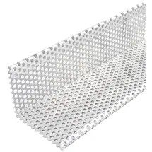 DAPRONA Kiesfangleiste Aluminium 100 cm 1,0 mm silber