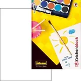 IDENA Zeichenblock A2, 120 g/m2, 10 Blatt