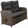 Destiny Merano II Loungesofa braun