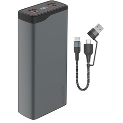 4smarts Powerbank VoltHub Pro 26800mAh QuickCharge PD gunmetal