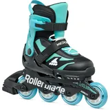 Rollerblade MICROBLADE Schwarz/Hellblau 33-36,5