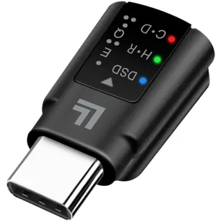 Logilink UA0424 - DAC Audio-Adapter für Smartphones/Tablets/Notebooks, USB-C (Stecker) zu 3,5mm (Buchse), z.B. um Kopfhörer mit 3,5mm Stecker an Handys anzuschließen