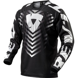 Revit Rough, Trikot - Schwarz/Weiß - S