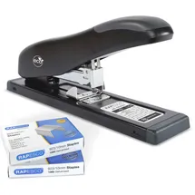 Rapesco RAPESCO® Heftgerät Germ-Savvy ECO HD-100 schwarz, 1 St.